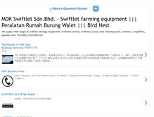 Tablet Screenshot of mdkswiftlet.com